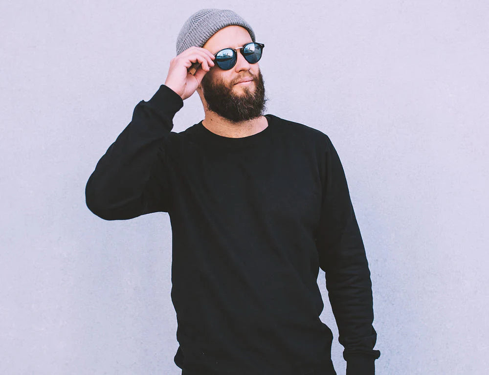 Men's long sleeved