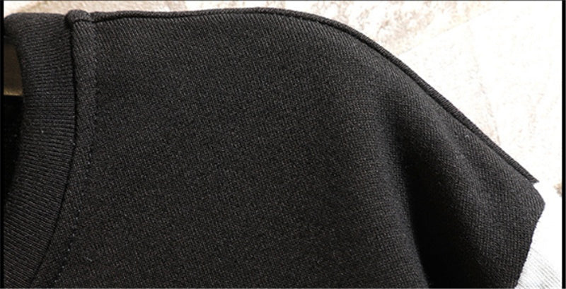 Loose Fat Shirt Long-sleeved Sweater Men