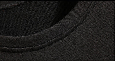 Loose Fat Shirt Long-sleeved Sweater Men